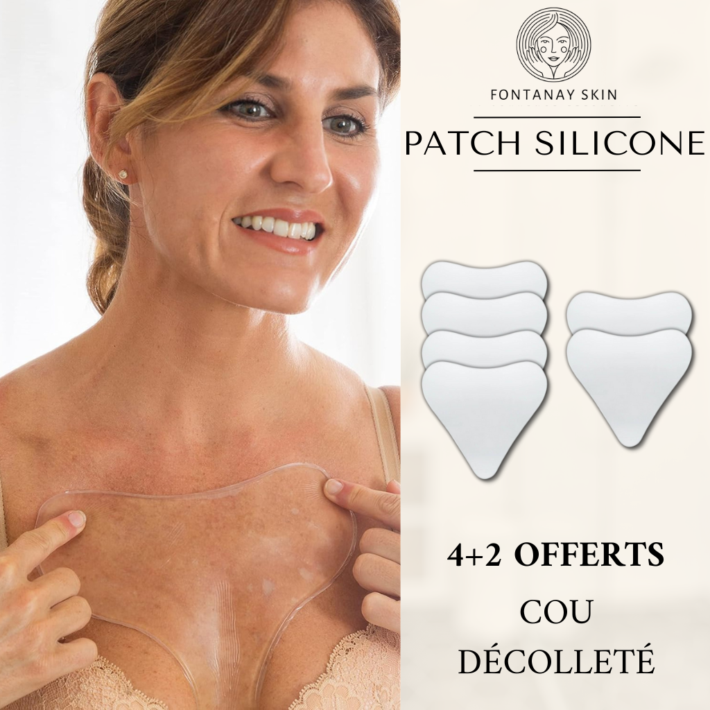 Patchs Cou et Decolleté Anti-Rides Réutilisables FontanaySkin™