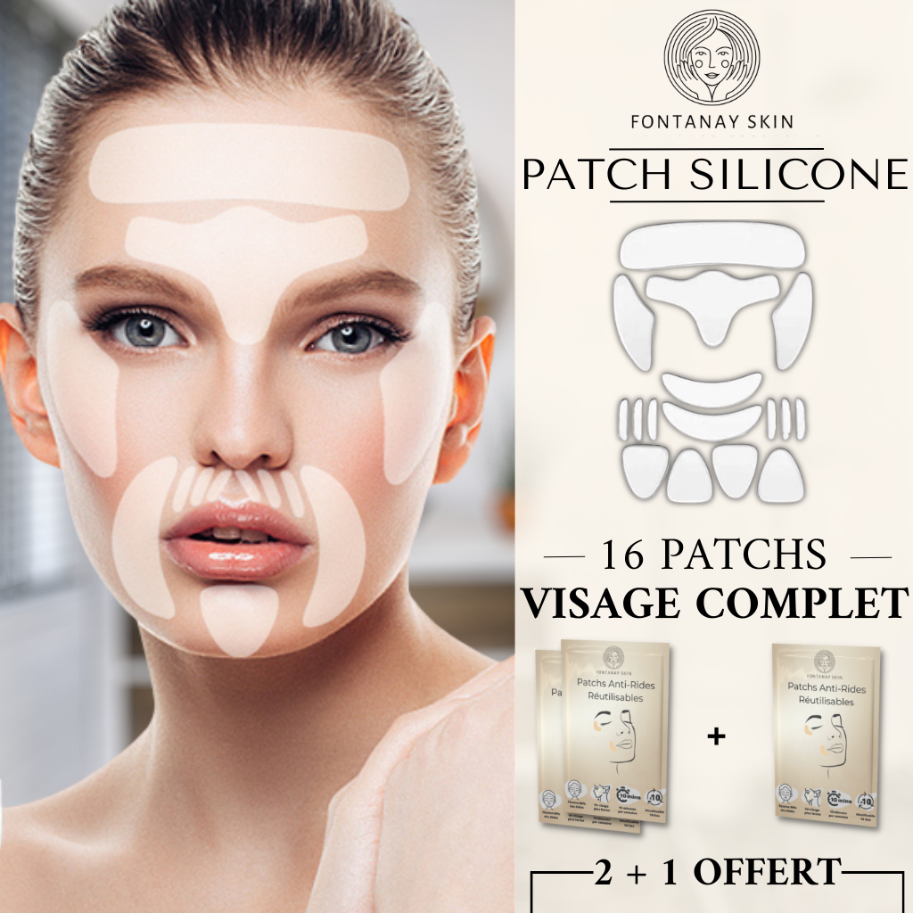 Patchs Visage Anti-Rides Réutilisables FontanaySkin™