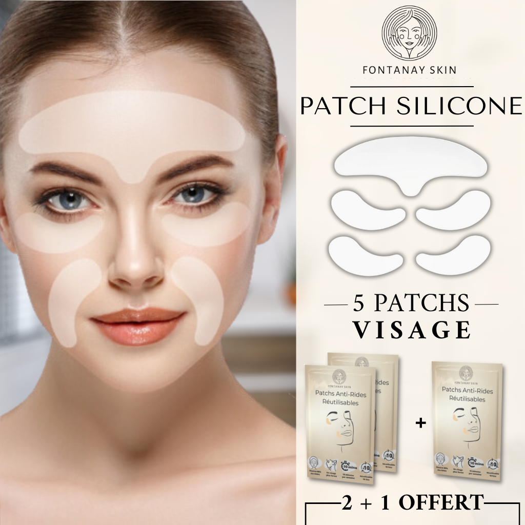 Patchs Visage Anti-Rides Réutilisables FontanaySkin™