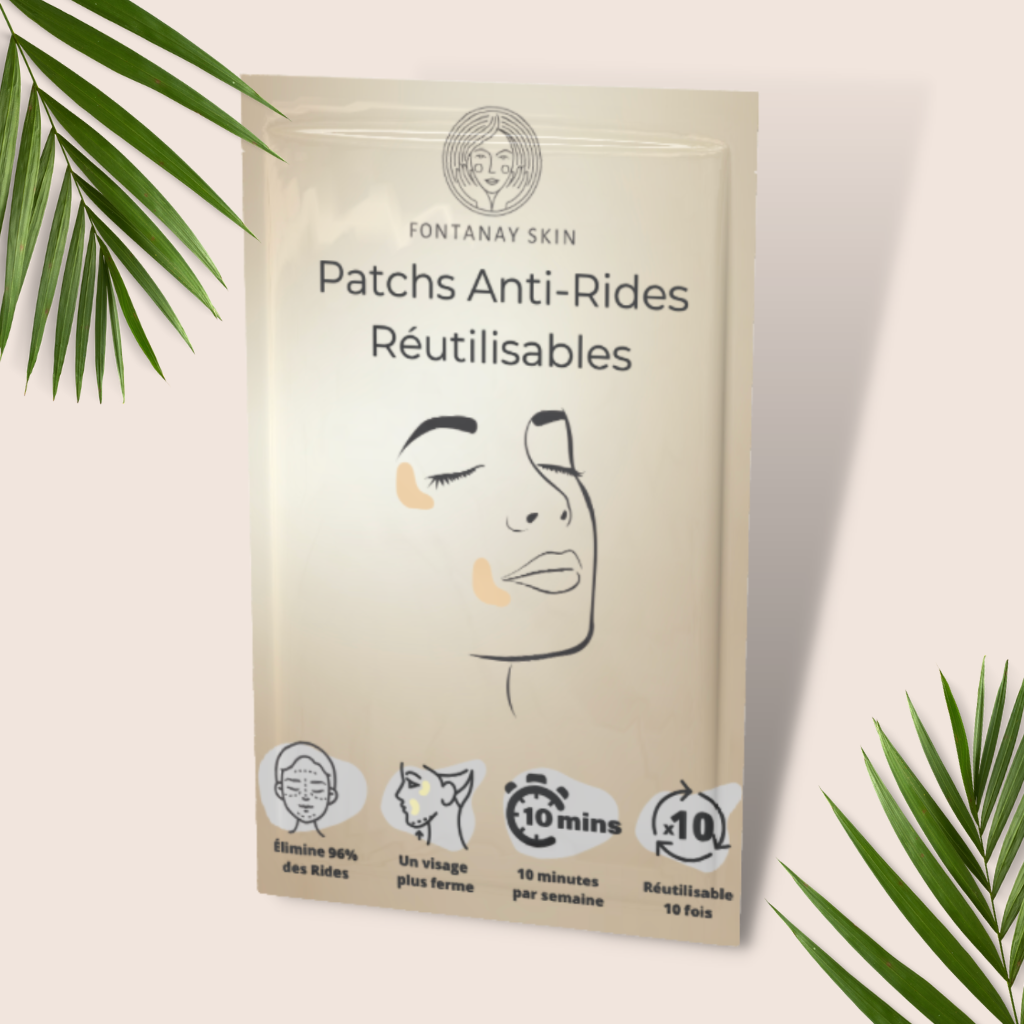 Pack Patchs Visage Anti-Rides Fontanay™ Réutilisables