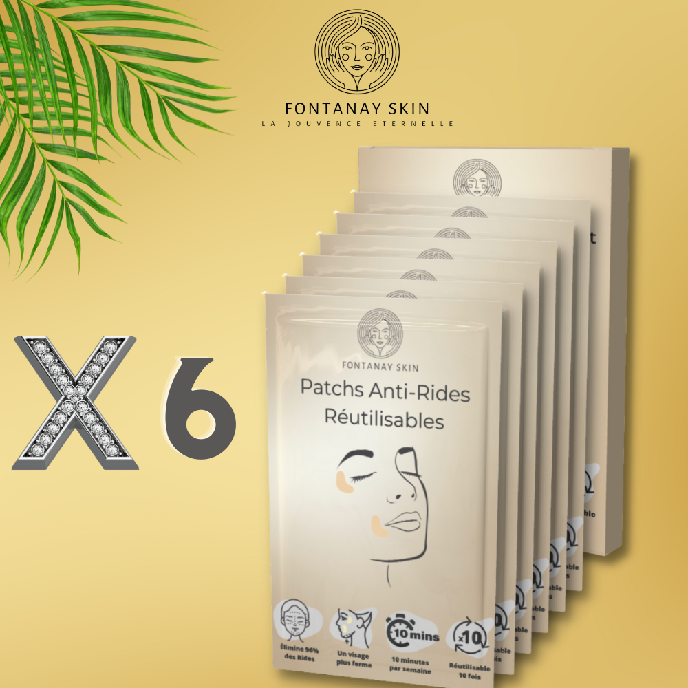 Pack Patchs Visage Anti-Rides Réutilisables FontanaySkin™