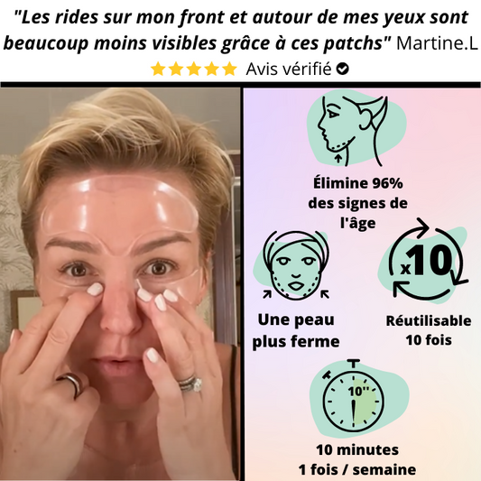 Comment les masques lifting et les patchs anti-rides peuvent remplacer la chirurgie esthétique pour traiter les rides et le double menton