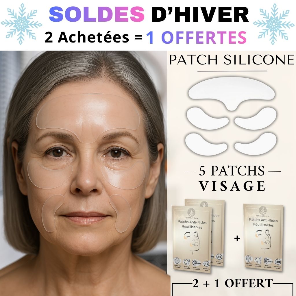 Patchs Visage Anti-Rides Réutilisables FontanaySkin™