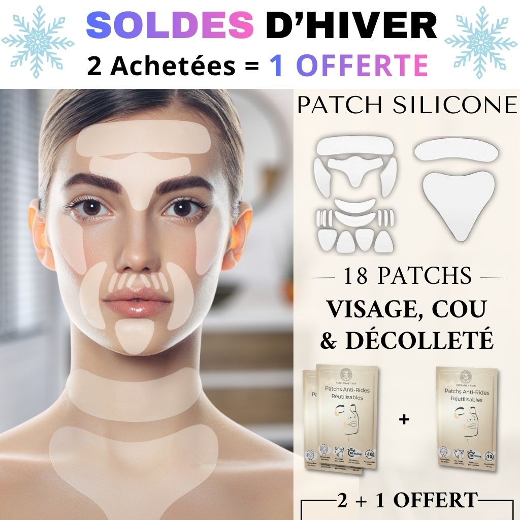 Patchs Visage Anti-Rides Réutilisables FontanaySkin™