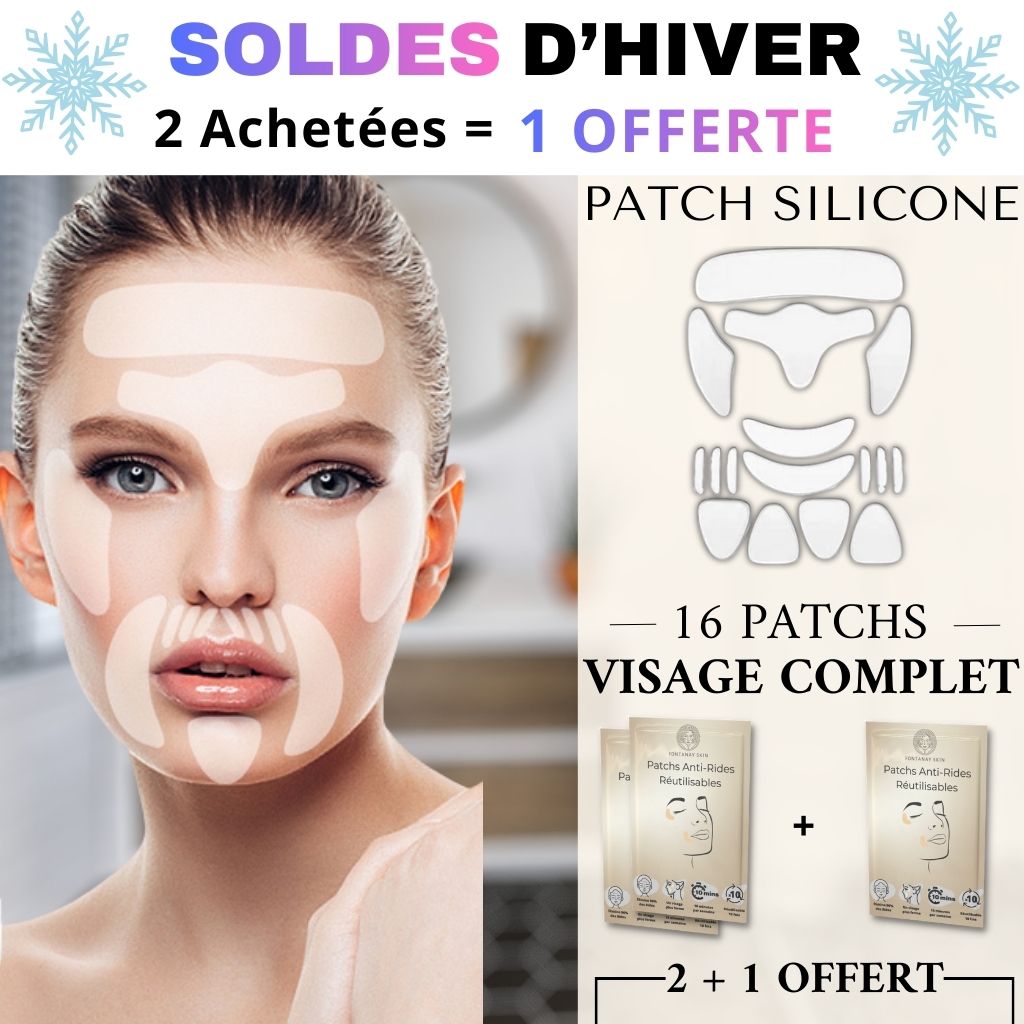 Patchs Visage Anti-Rides Réutilisables FontanaySkin™