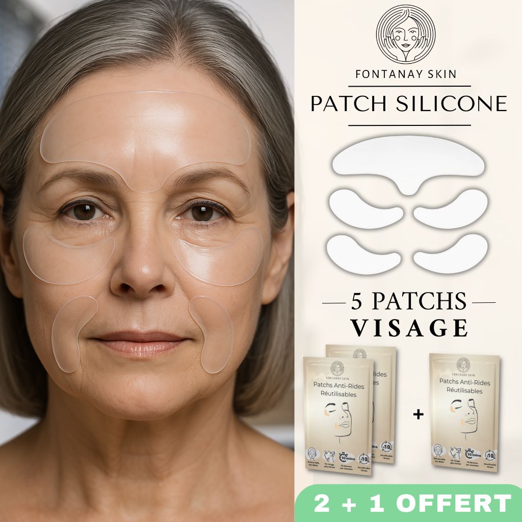 Pack Patchs Visage Anti-Rides Réutilisables FontanaySkin™