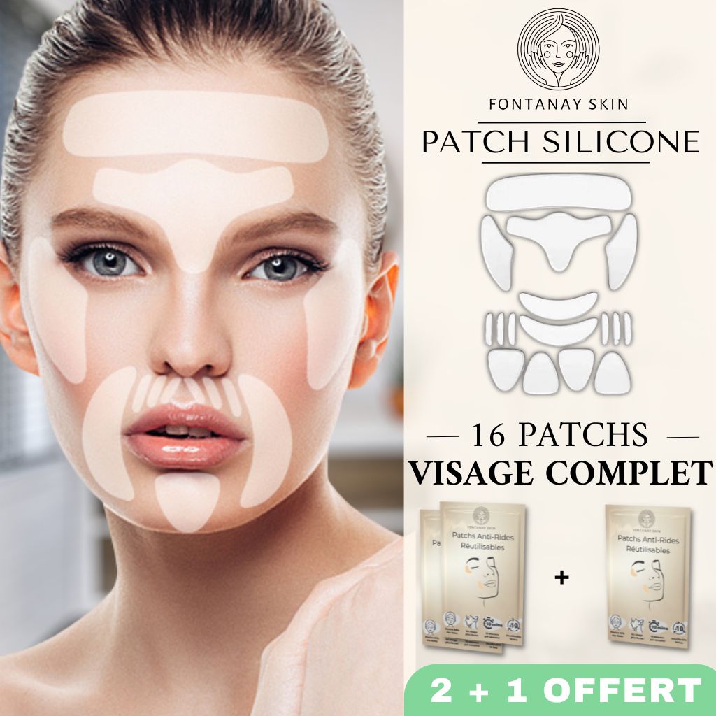 Pack Patchs Visage Anti-Rides Réutilisables FontanaySkin™