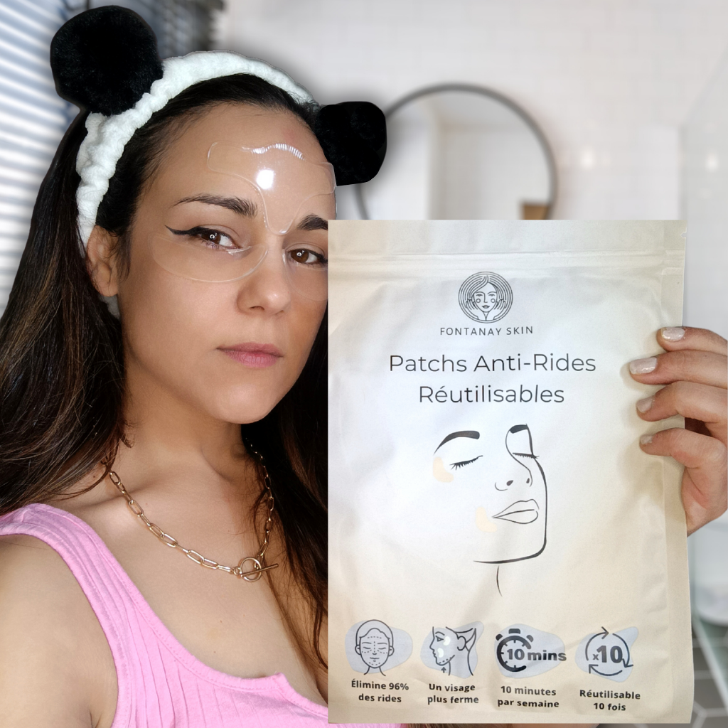 Pack Patchs Visage Anti-Rides Réutilisables FontanaySkin™